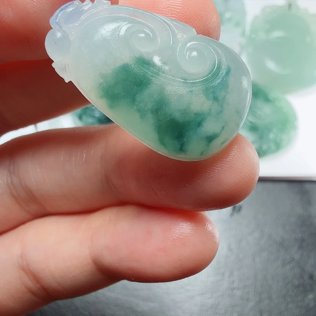 定制翡翠未镶嵌毛货