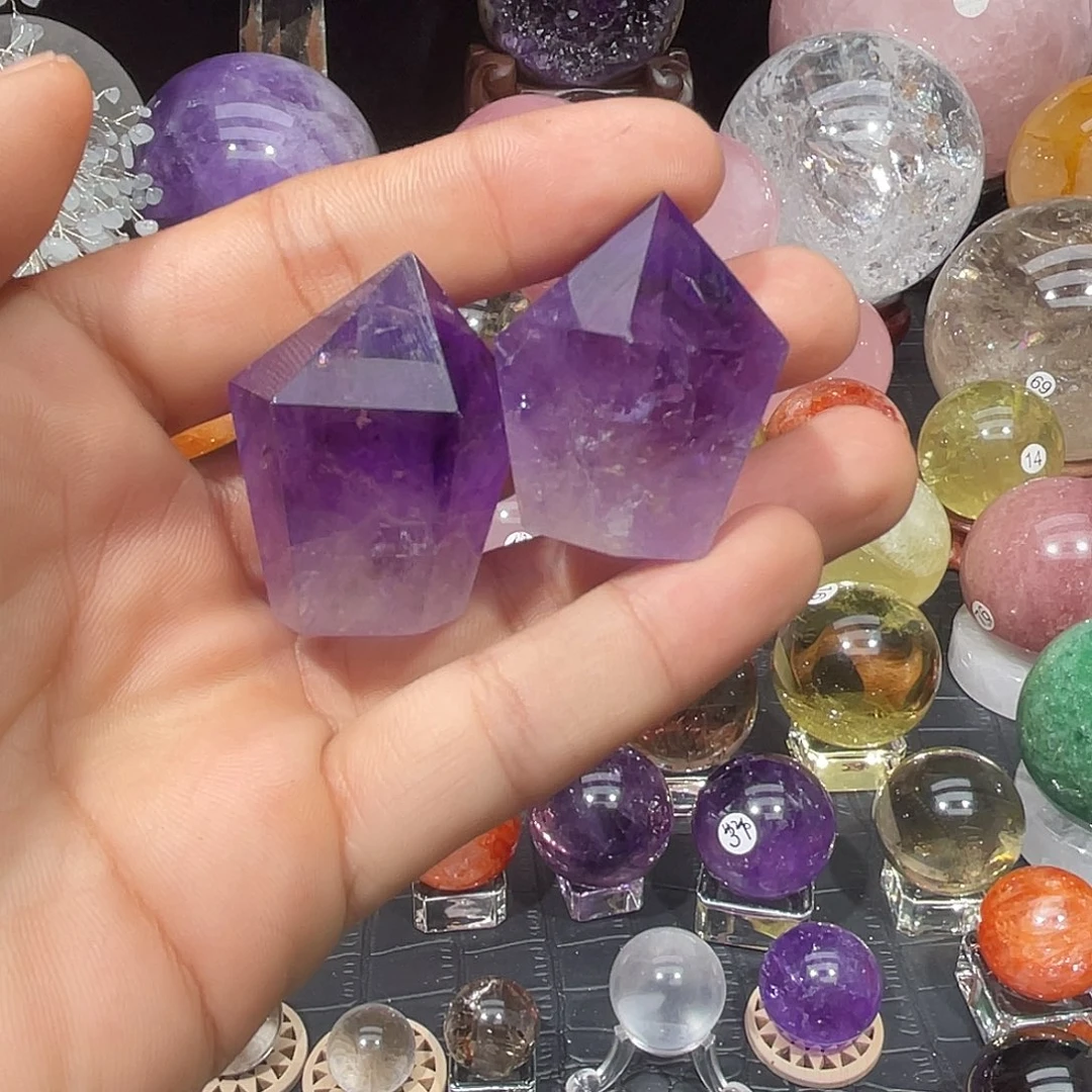 未镶嵌水晶珠宝半成品微瑕