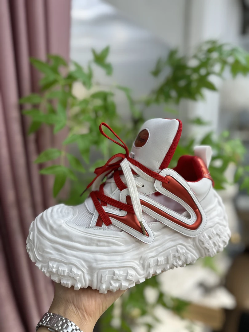 溶解鞋女款高帮厚底潮流复古擦色070