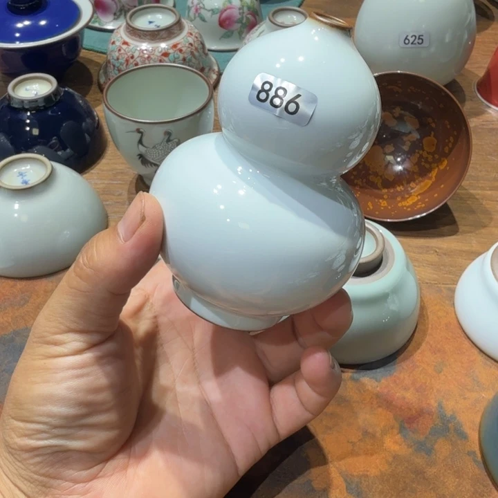 月白开片葫芦喜欢的可以拍