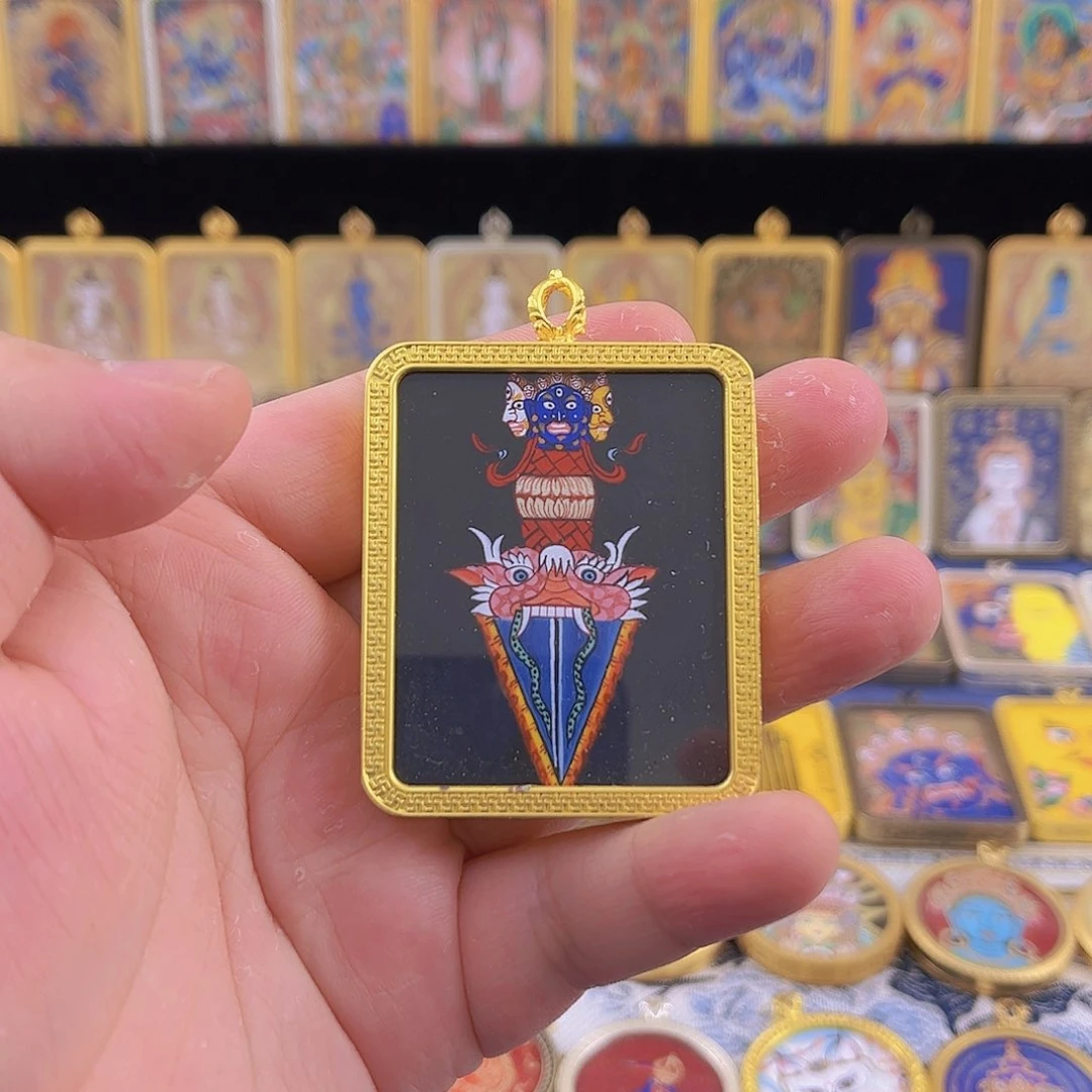 青海热贡纯手绘唐卡