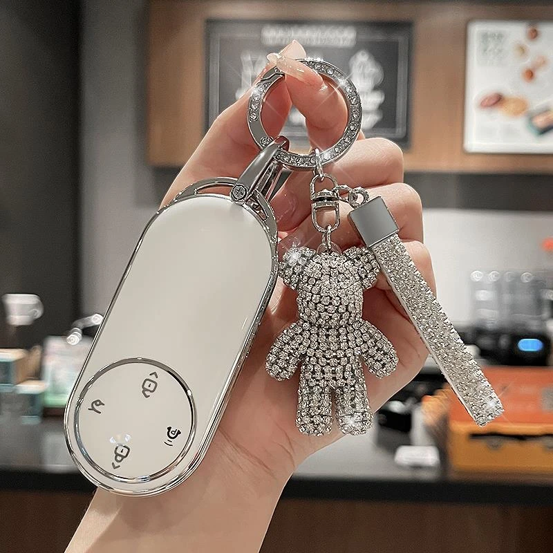 适用华为钥匙套新款享界S9卡片套车包扣全包时尚高档壳男女士适用