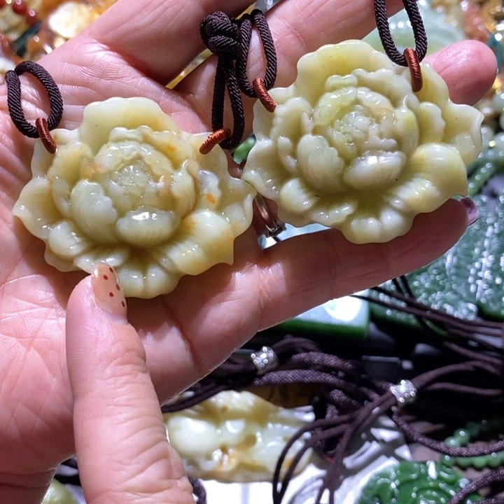 岫玉毛衣链未镶嵌