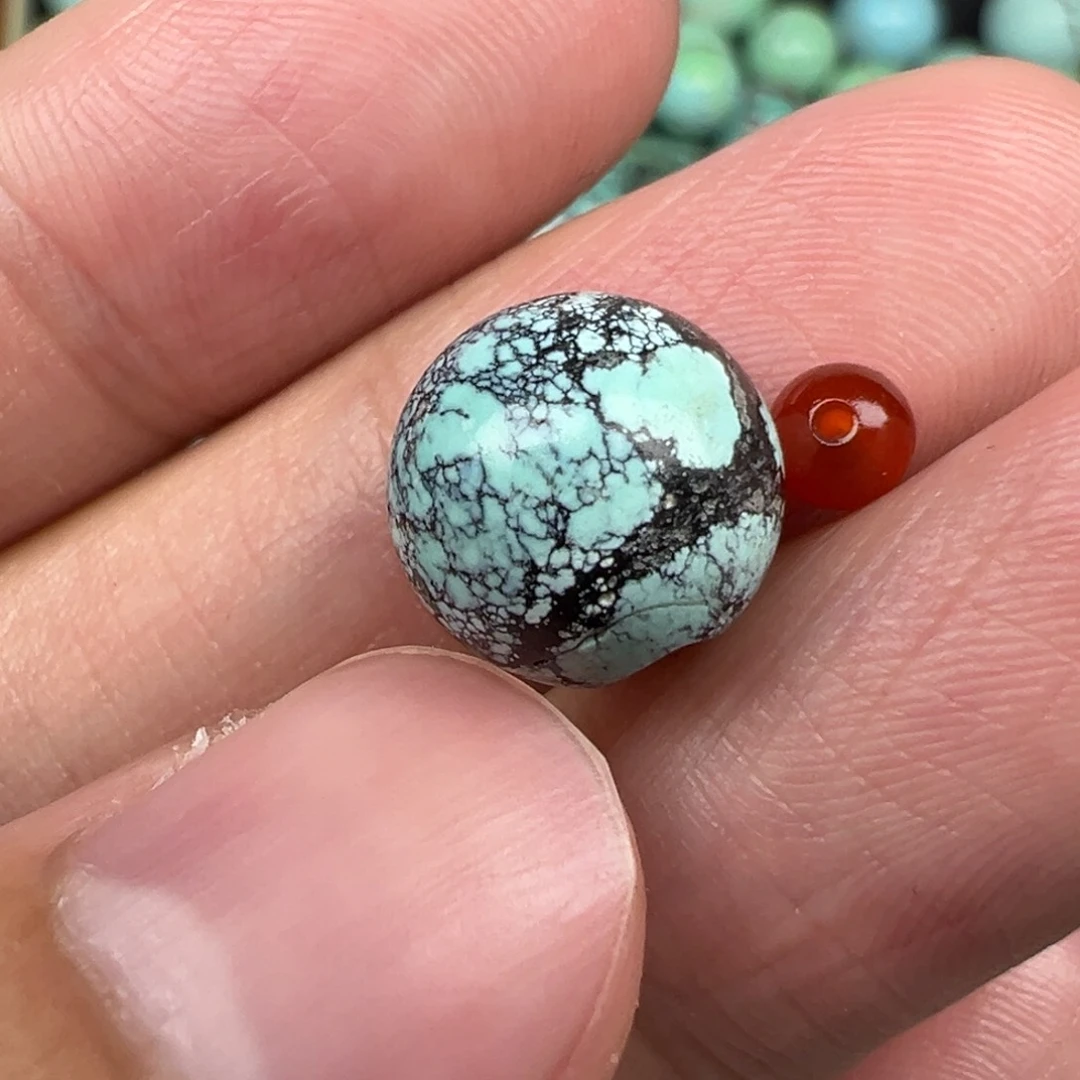 瓷***店南红玛瑙配饰未镶嵌卡11.4