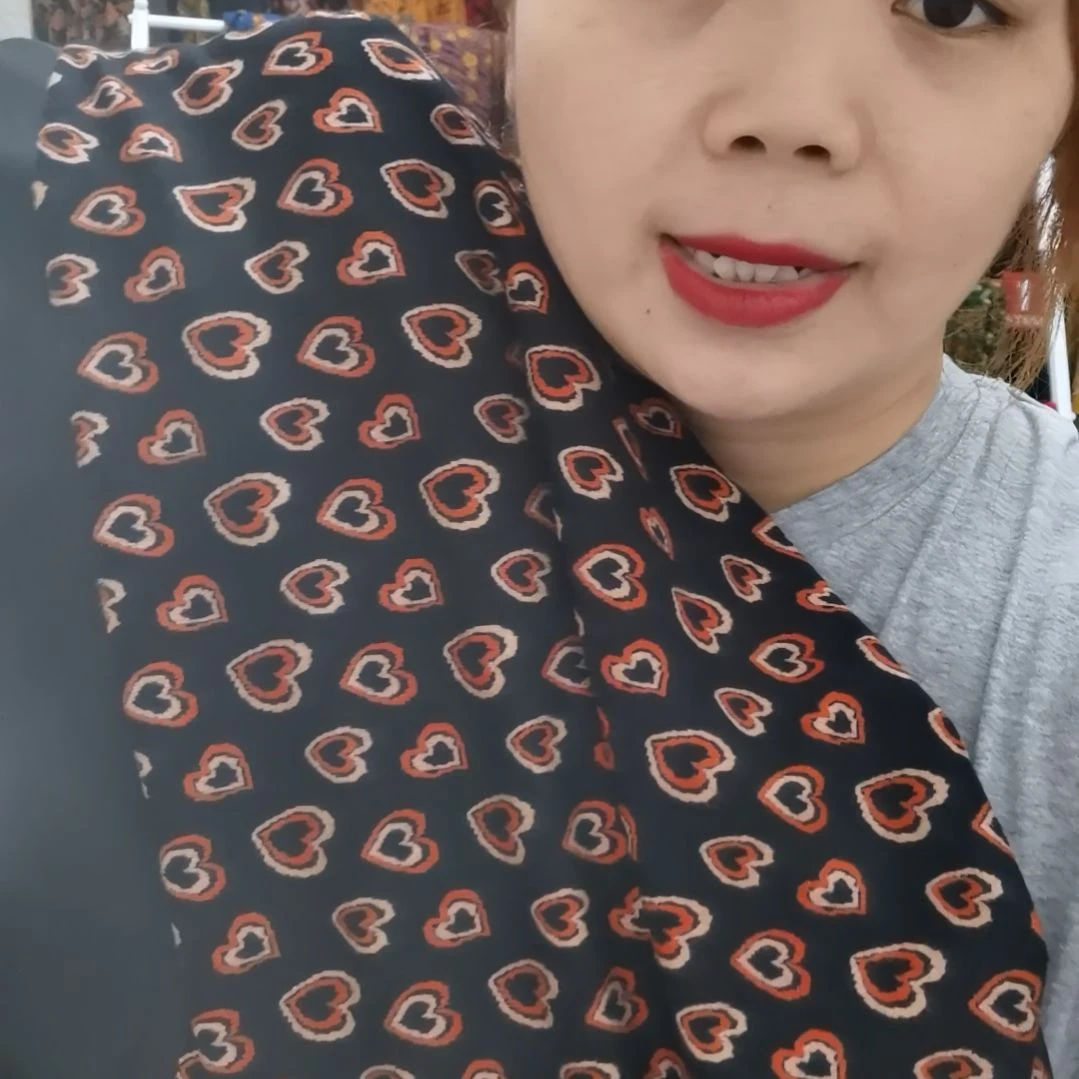 混纺黑色爱心2米单面奥绒