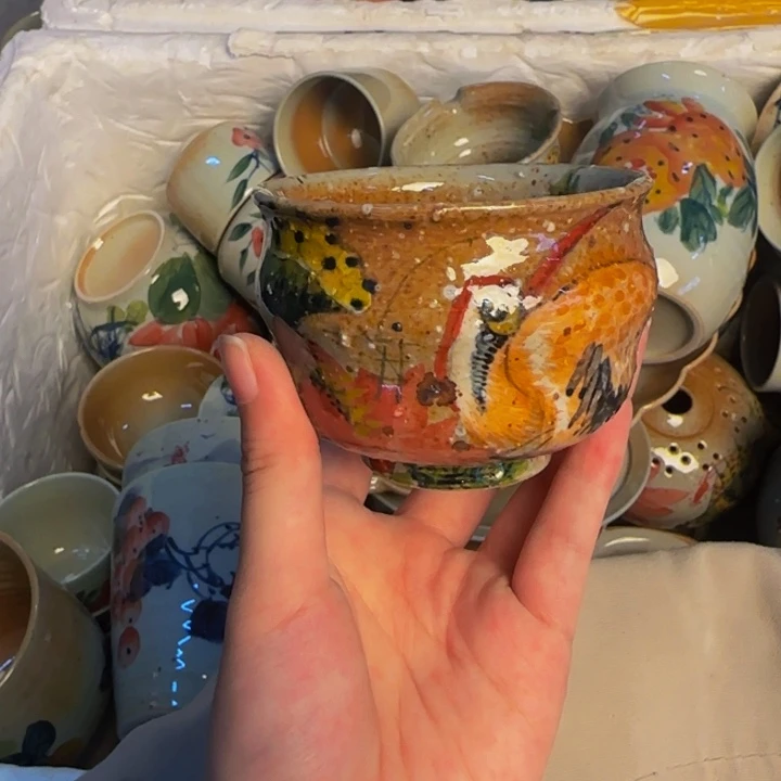 瓷片景德镇陶瓷手工手绘
