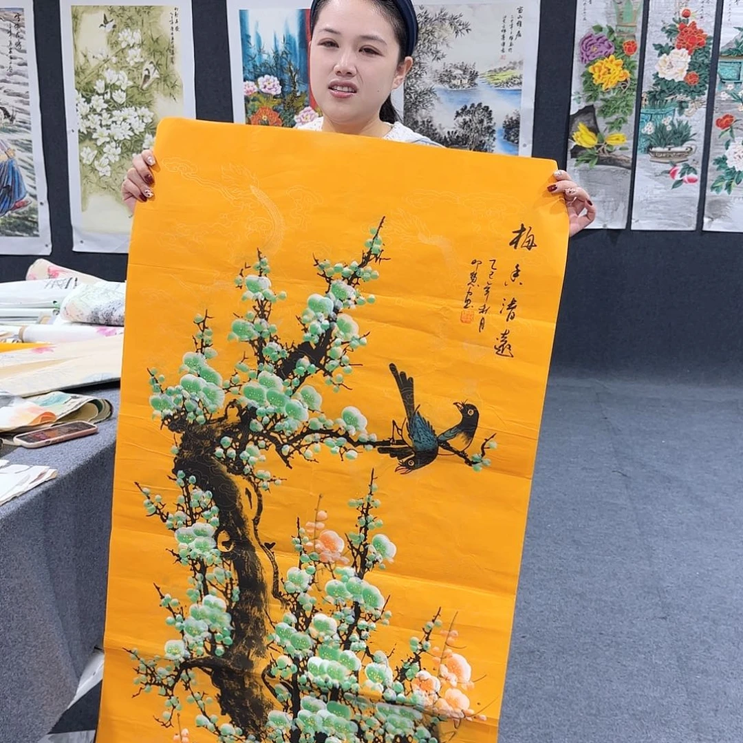 国画非常精美的一幅作品