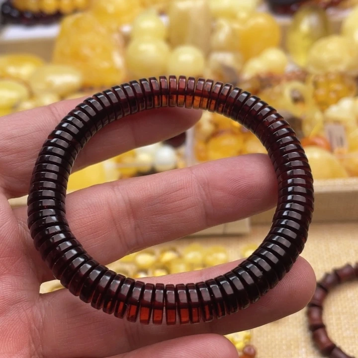 蜜蜡珠宝奇石未镶嵌手串