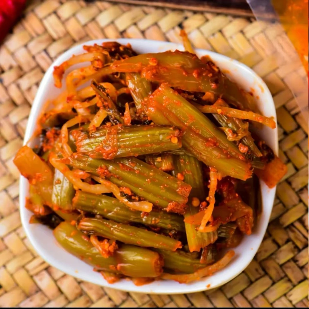 云南德宏傣味辣腌菜开袋即食 下饭神器 炒菜搭档