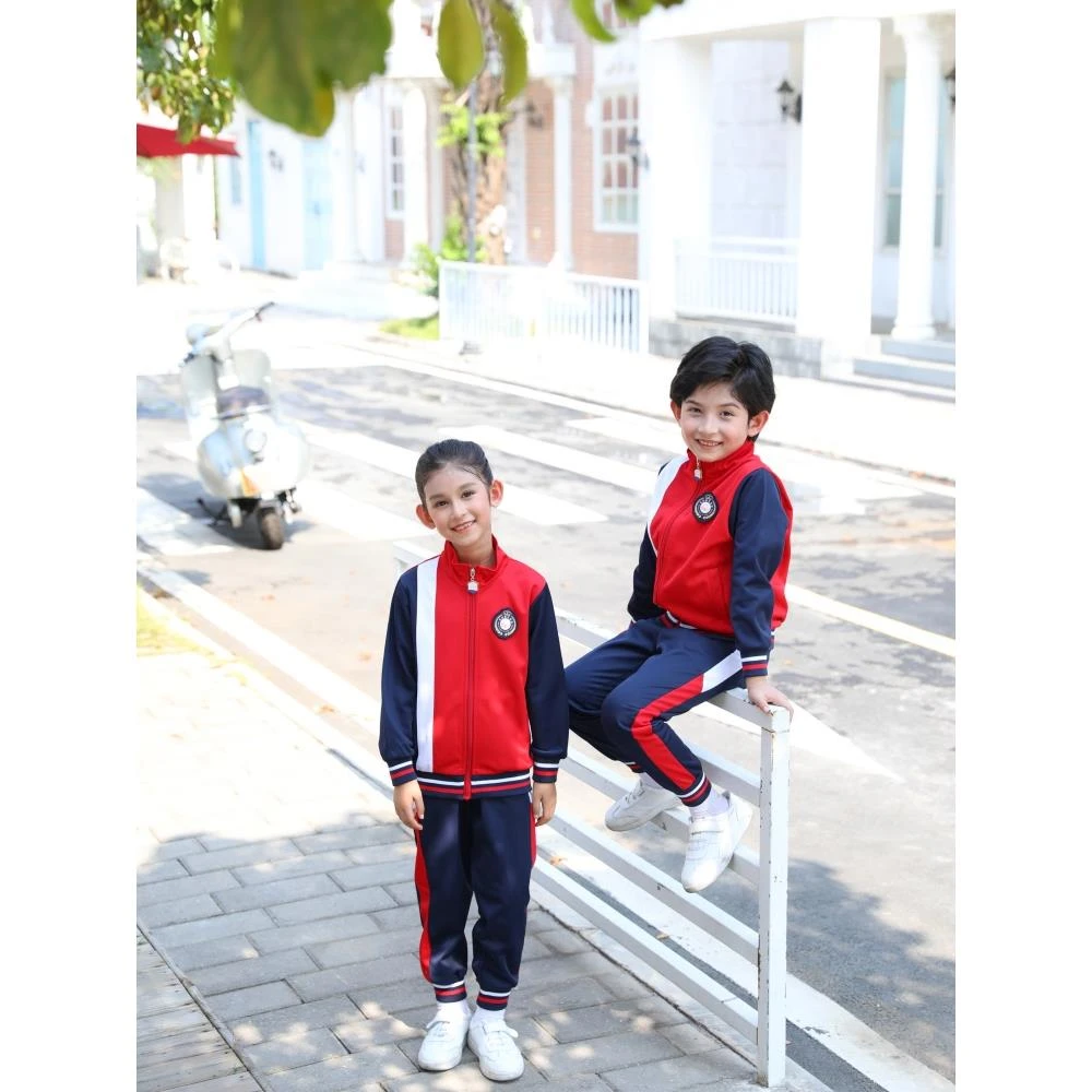 新款小学生校服春秋装三件套幼儿园园服一年级班服运动套装棒球服