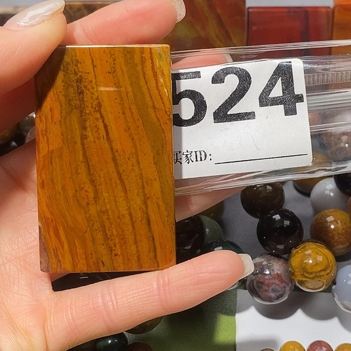 硅化玉未镶嵌天然北票树化玉吊坠