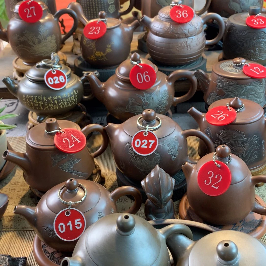 魁***敌坭兴陶手工素壶电