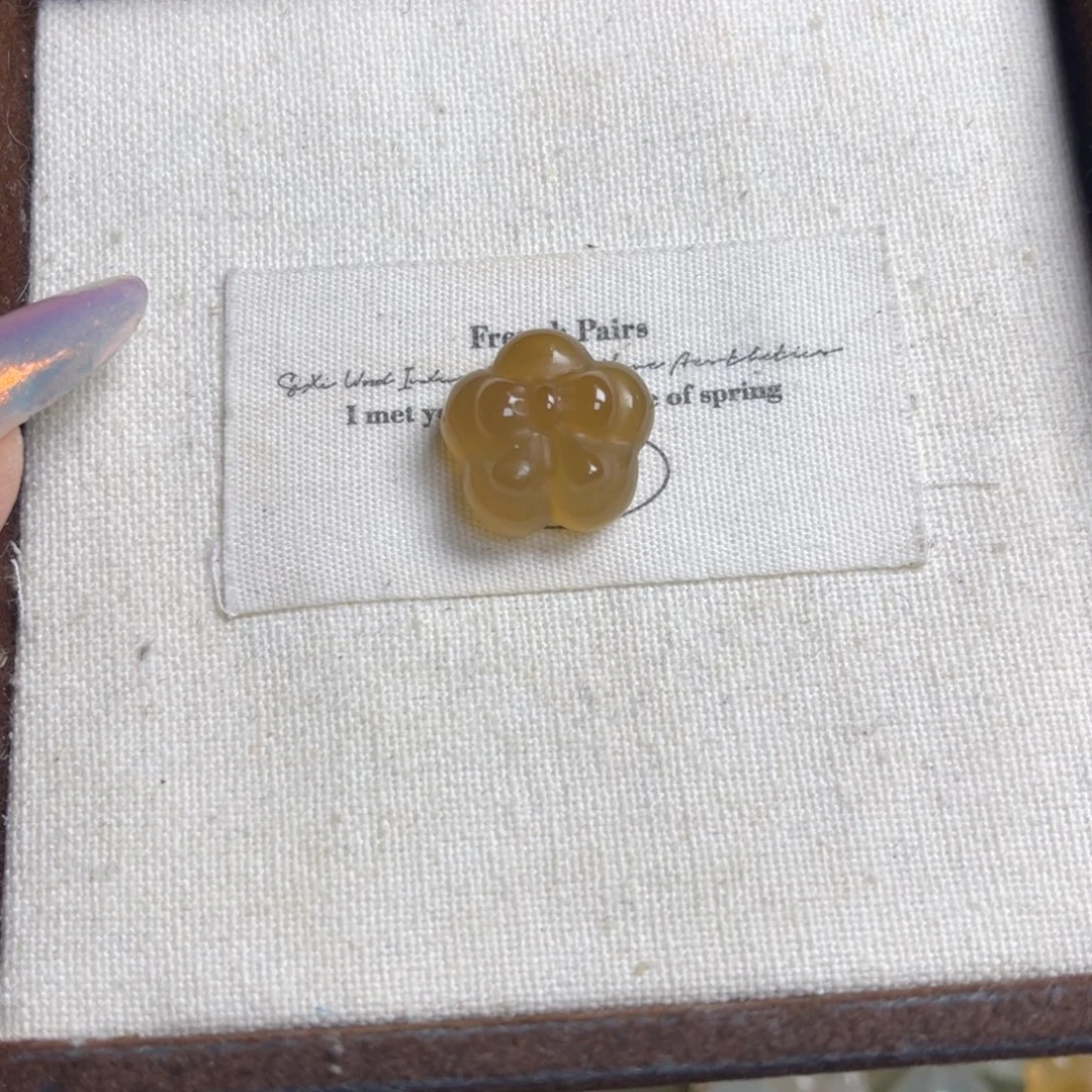 玛瑙/玉髓合金吊坠(不含链)