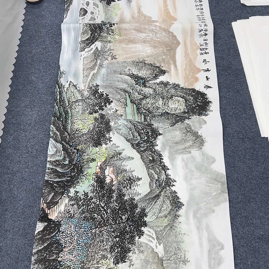 国画国画作品纯手绘作品