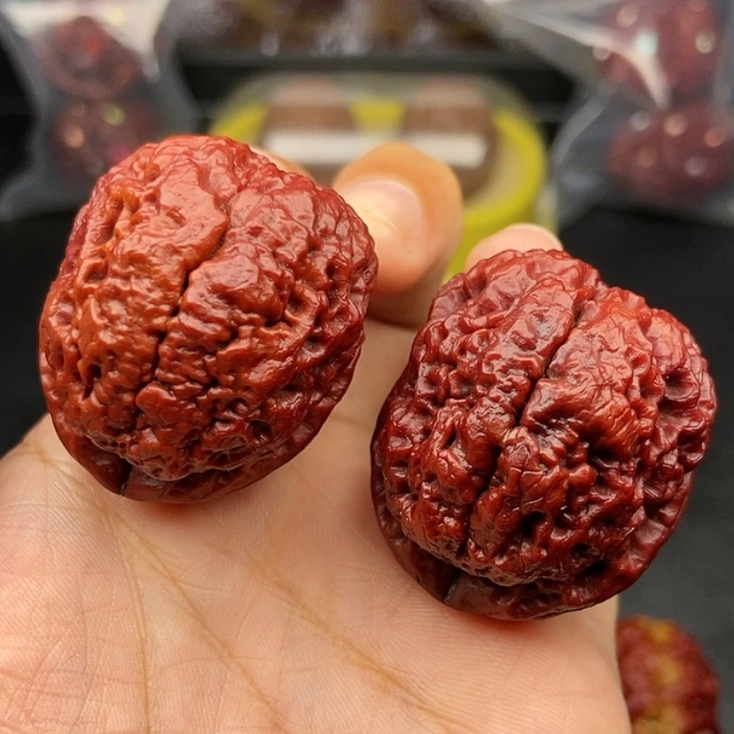 【闪购商品】把件文玩核桃38尺老蟾头