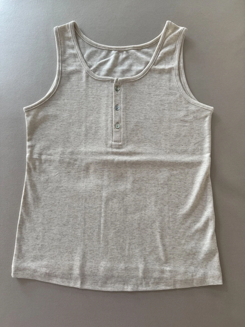 老钱风~自带氛围感！莱赛尔亚麻背心  1016