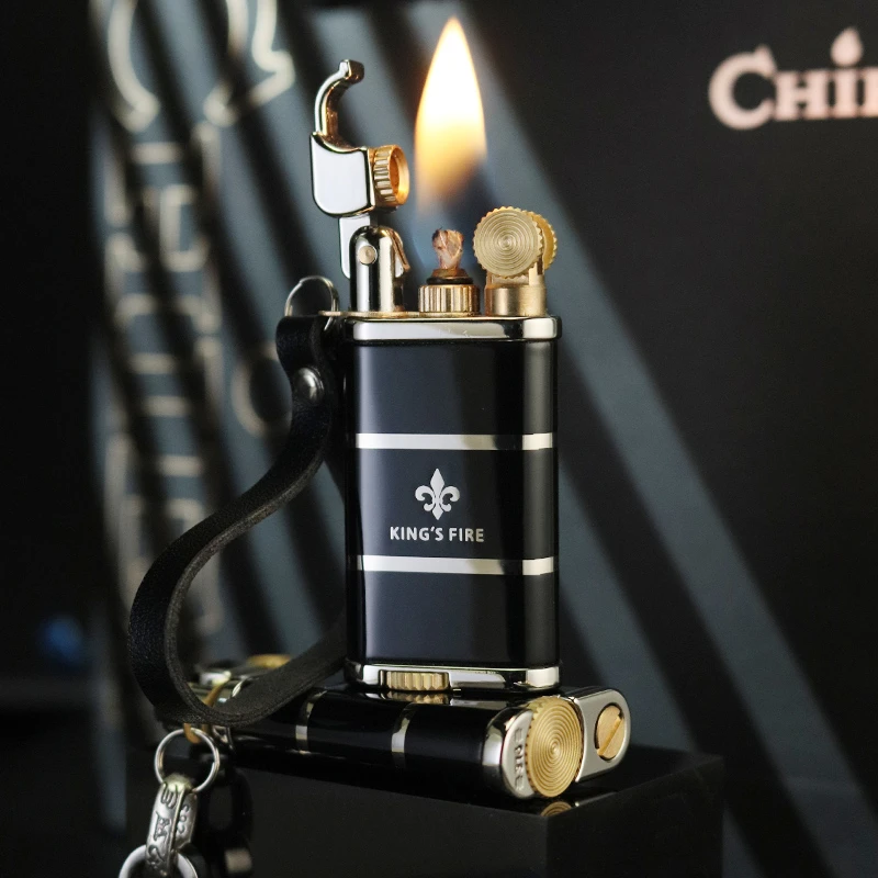 CHIEF/首领主播同款网红挂件迷你煤油打火机高端品质设计款便携