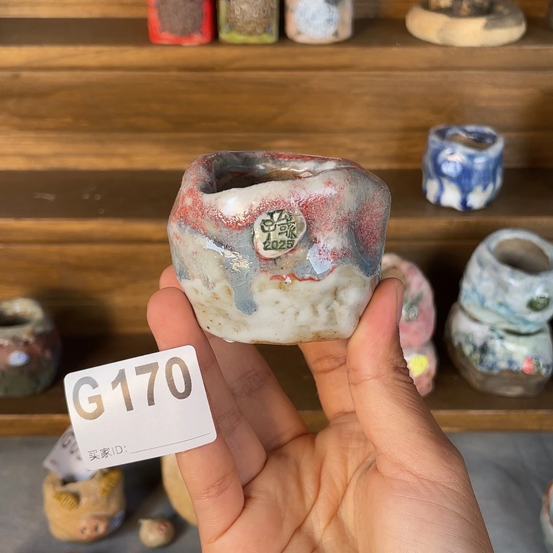 坛子姐花盆子彧 孤品 内口4