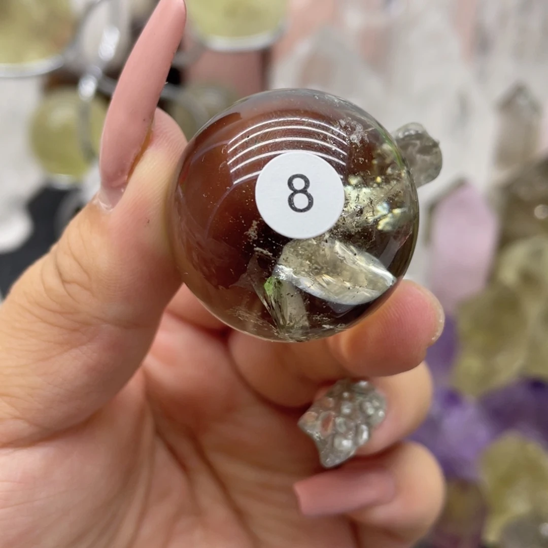 茶水爆彩未镶嵌水晶8