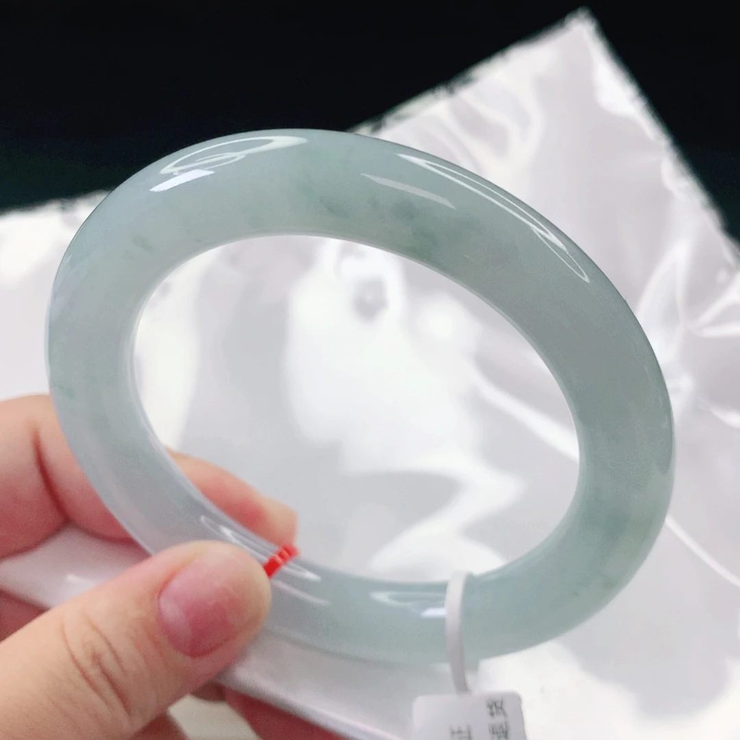 未镶嵌手镯翡翠圆条57