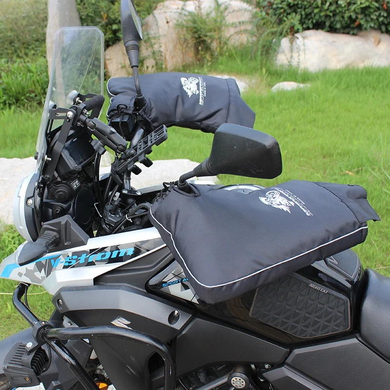 电动车手把套摩托车车把套冬季防风加绒保暖手闷子挡风护手罩防寒