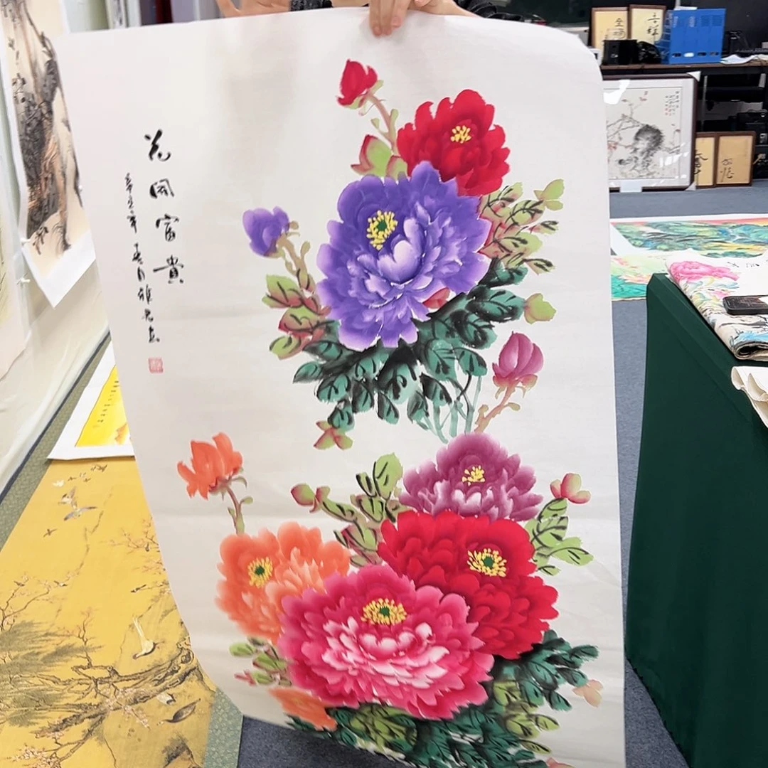 国画宣纸国画纯手绘作品