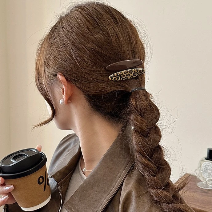 【拍1发28个】醋酸发夹泡菜国刘海夹鸭嘴夹侧边碎发简约发饰头饰001