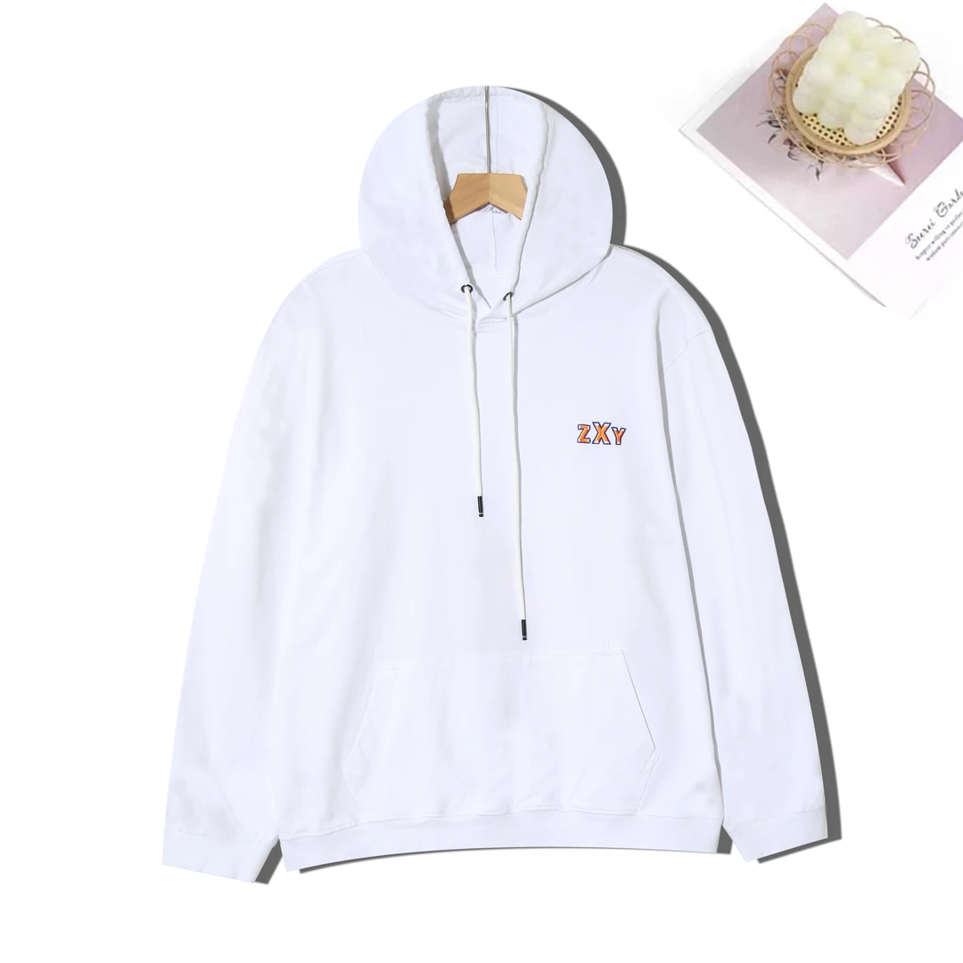 连帽连帽运动休闲重工刺绣卫衣情侣春秋卫衣H511(个别轻微脏、染)