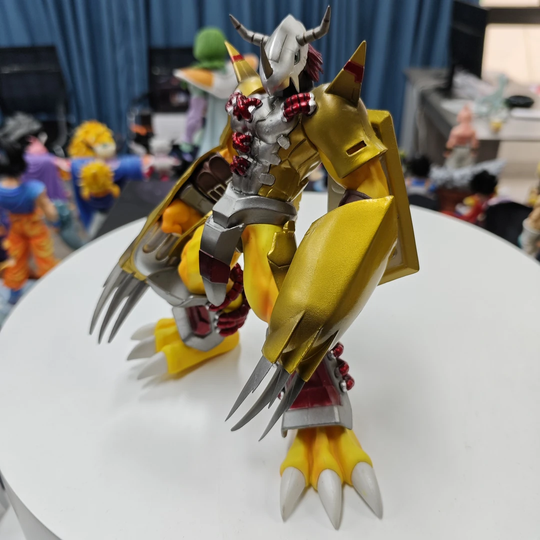 数码宝贝系列 20cm 战斗暴龙兽 雕像摆件