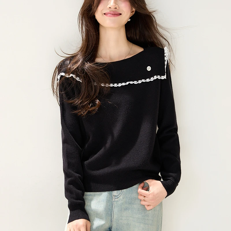 大码胖妹妹打底衫独特漂亮新款小衫气质轻奢高级感毛衣内搭可外穿