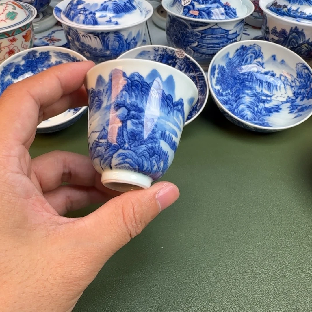陶纯手工纯手绘茶具236