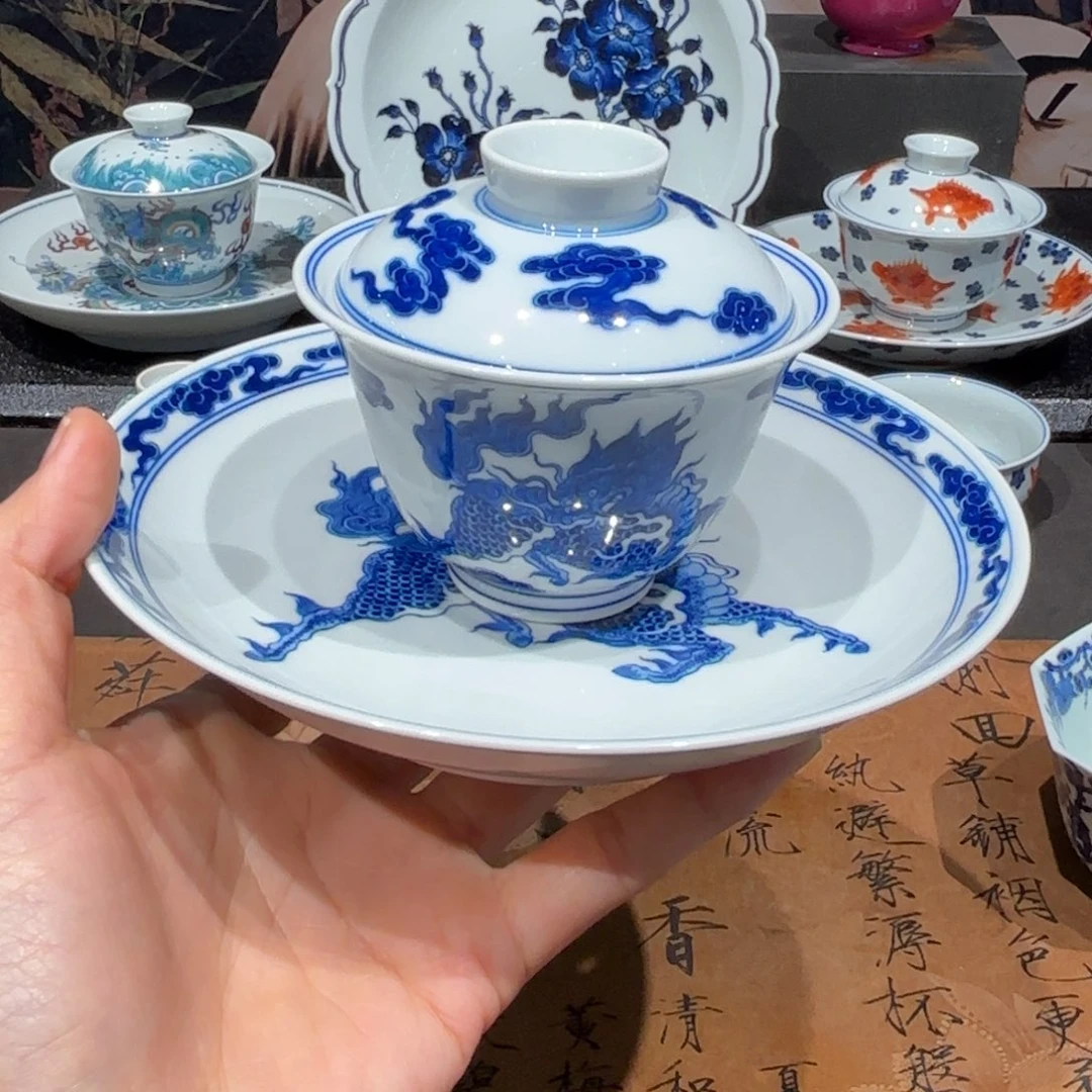 手工手绘陶瓷茶具