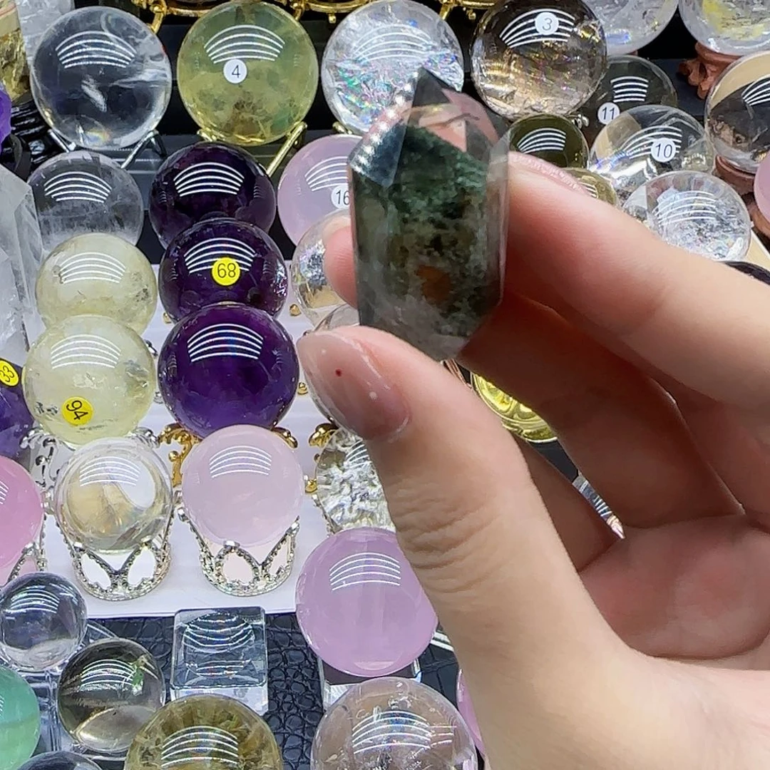 水晶未镶嵌珠宝半成品