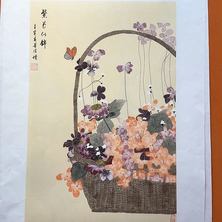 国画书法作品多次参加