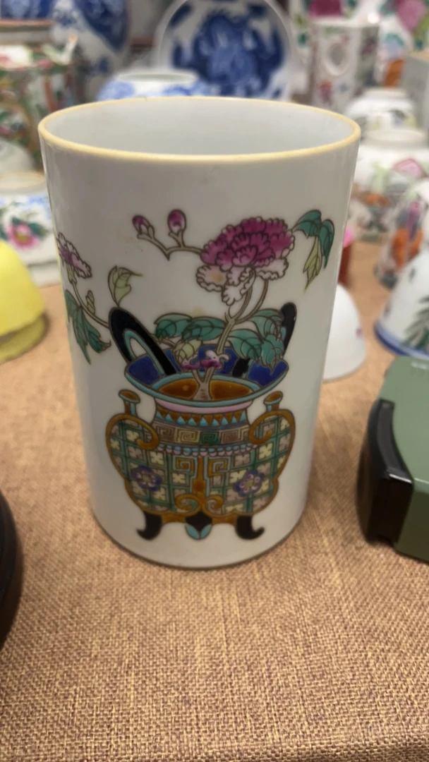 汗墨收藏现在工艺品茶杯一个全品