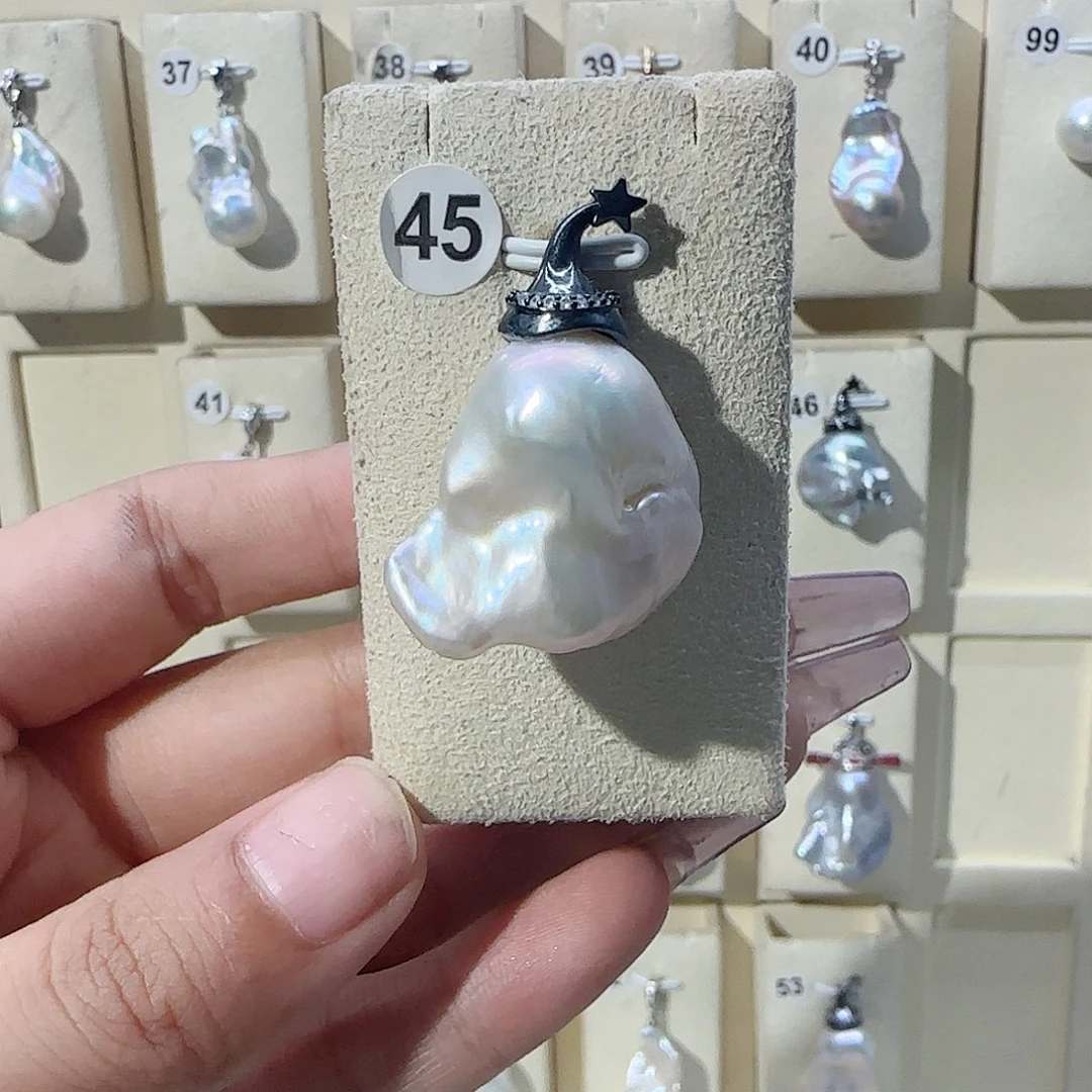 淡水珍珠合金颈饰