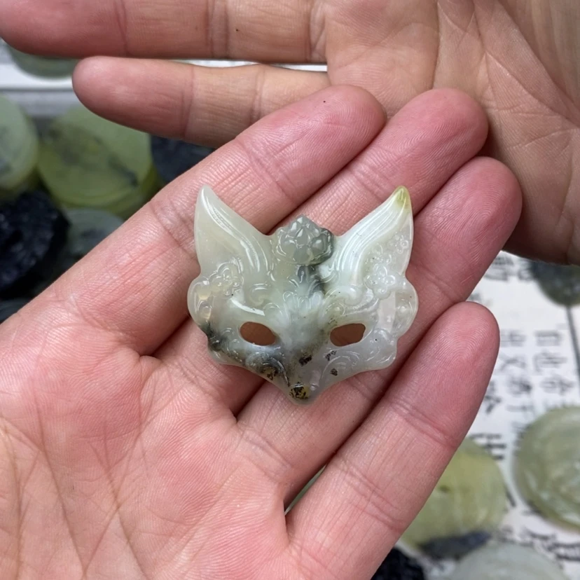【闪购商品】岫玉颈饰未镶嵌岫玉吊坠