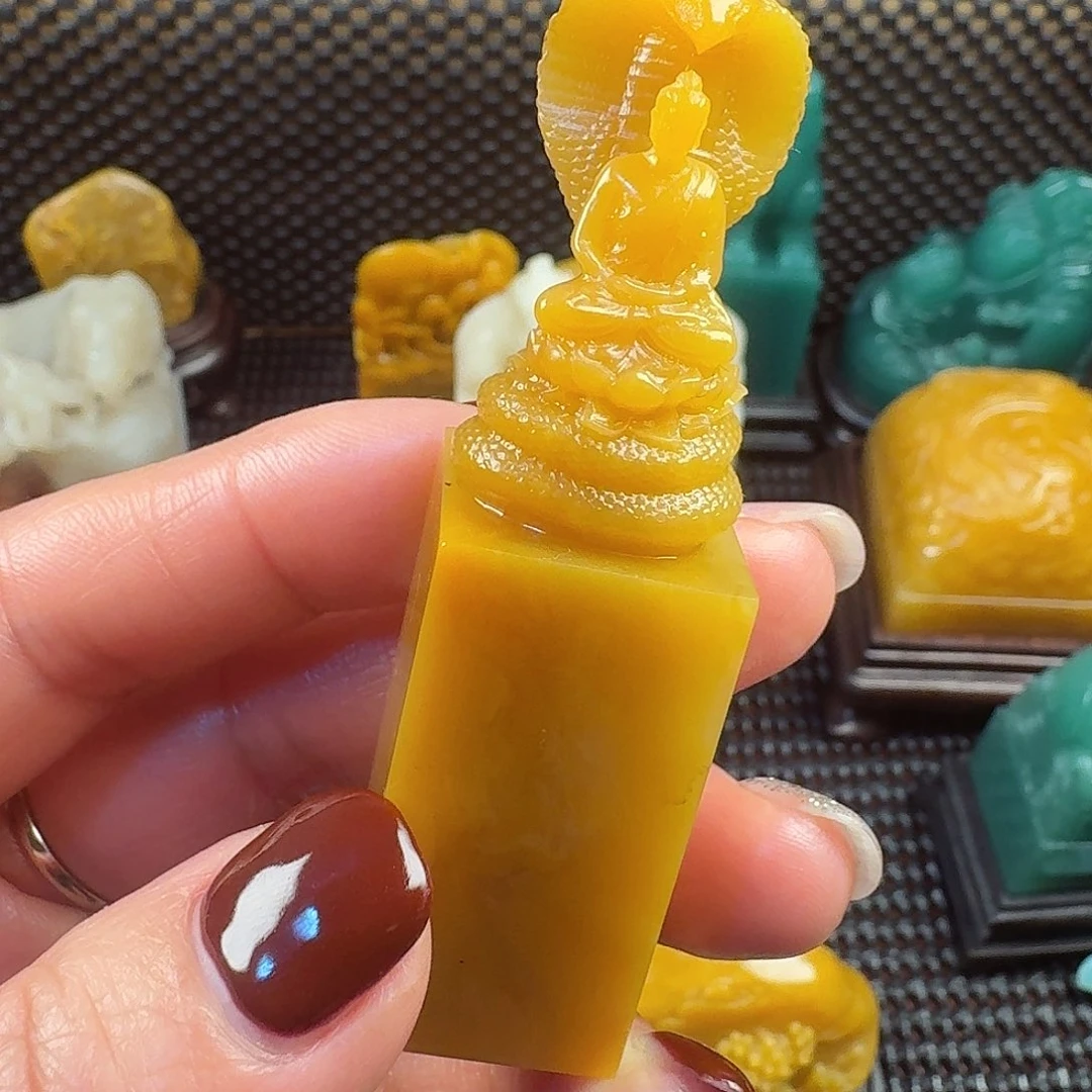 寿山石印石老挝石