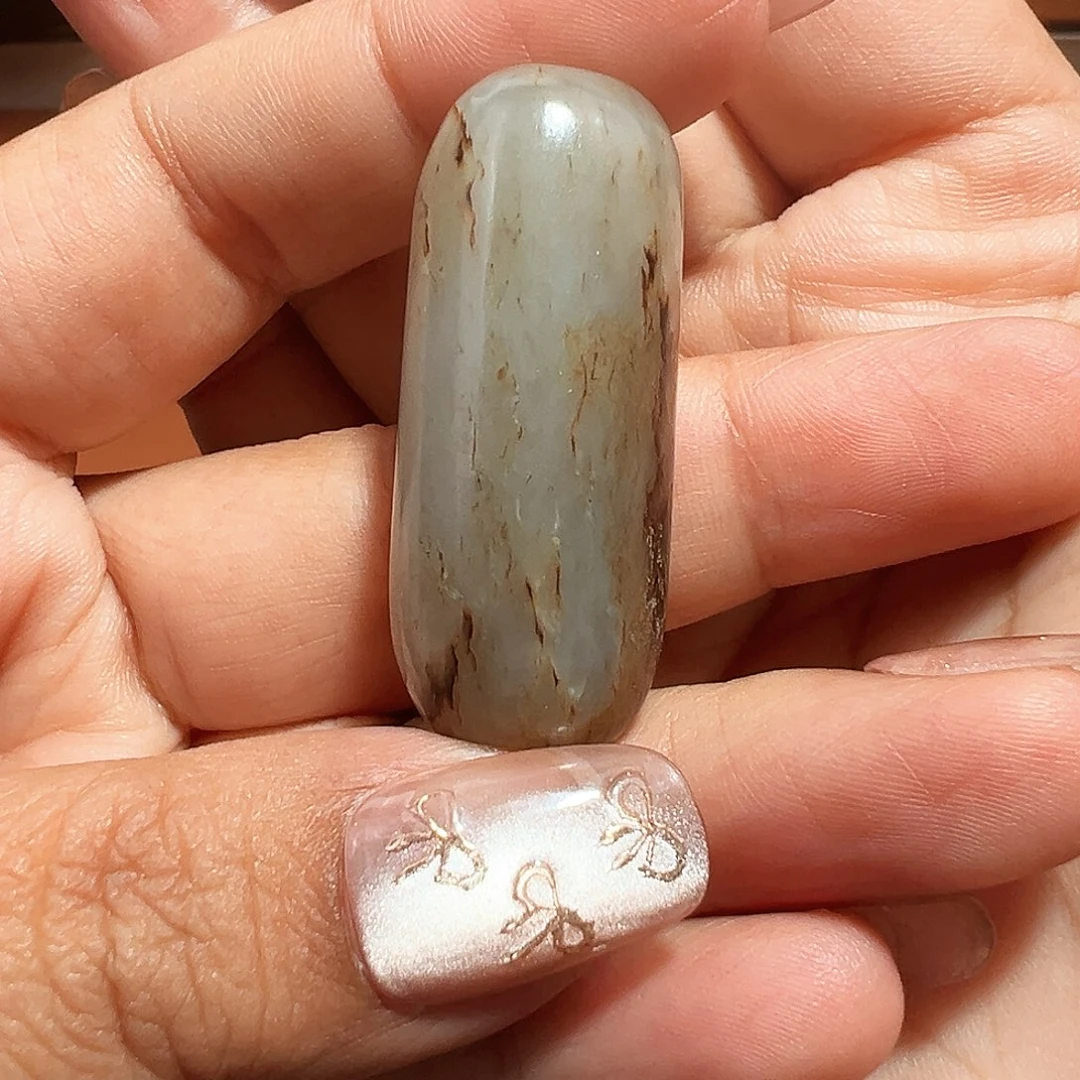 亚***辛和田玉未镶嵌挂件