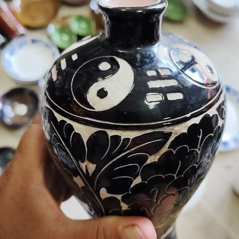 瓷片磁州窑五厂七厂瓷器，