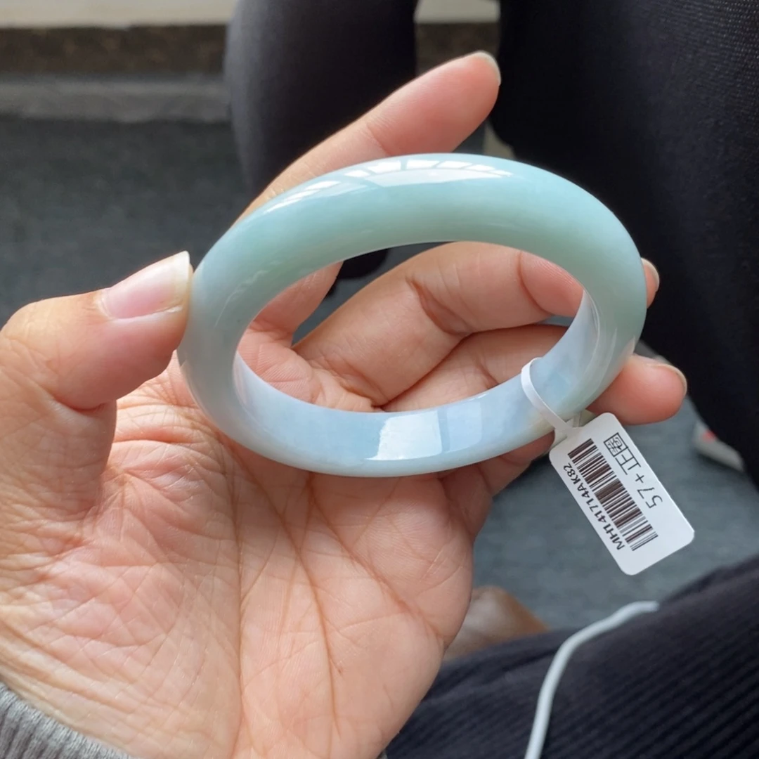 翡翠手镯未镶嵌17号57-12-8.5