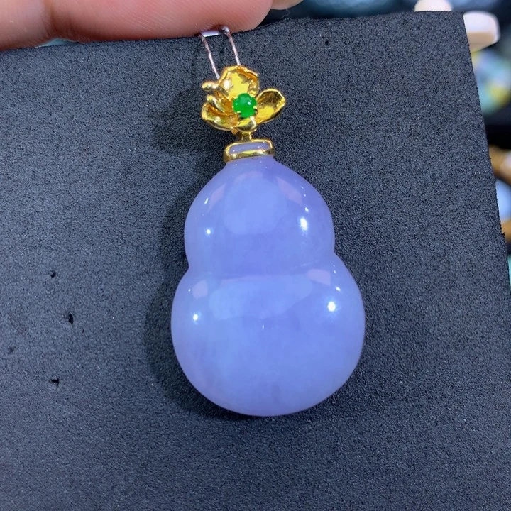 18K金镶嵌手链翡翠翡翠