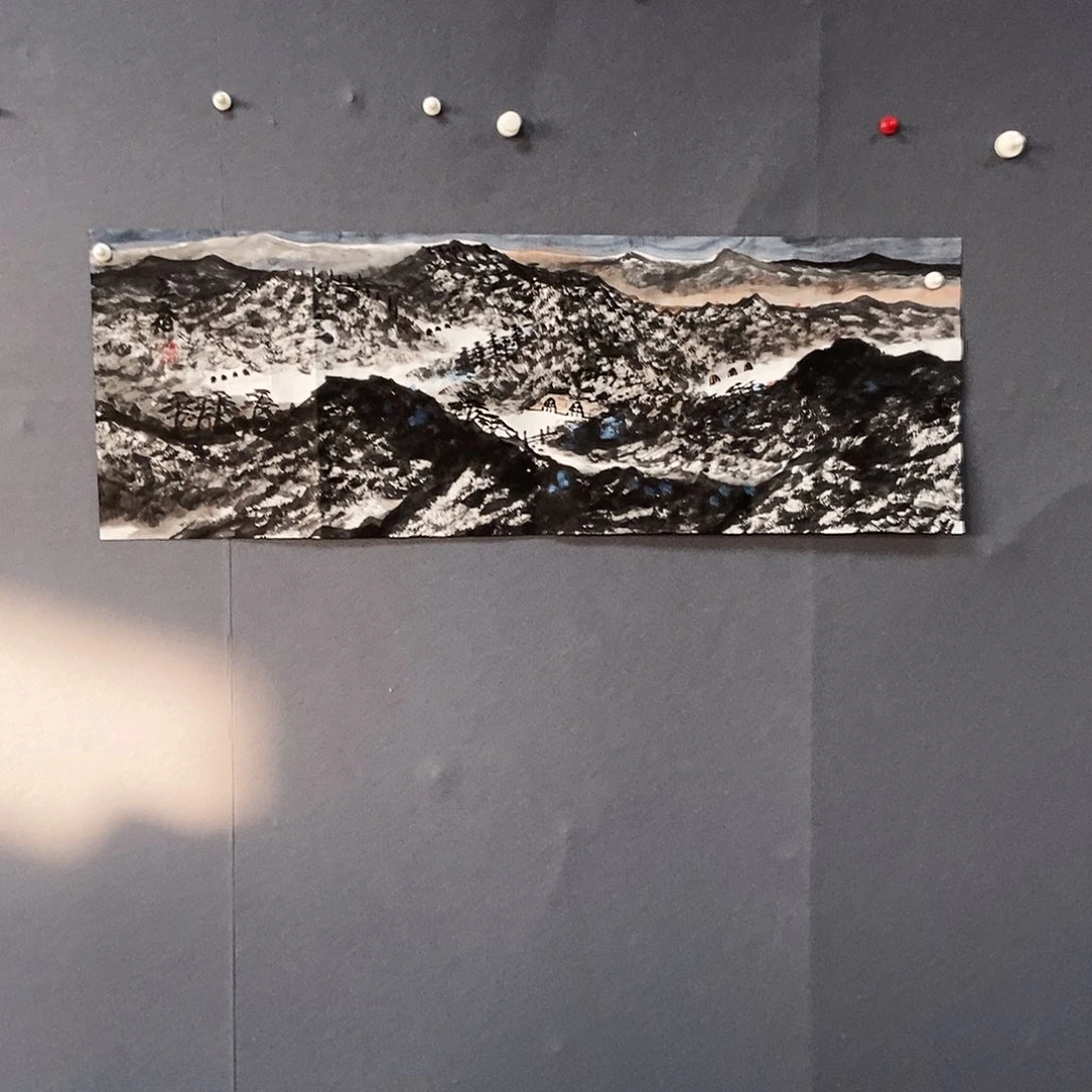 国画35/100孙立春手绘画心