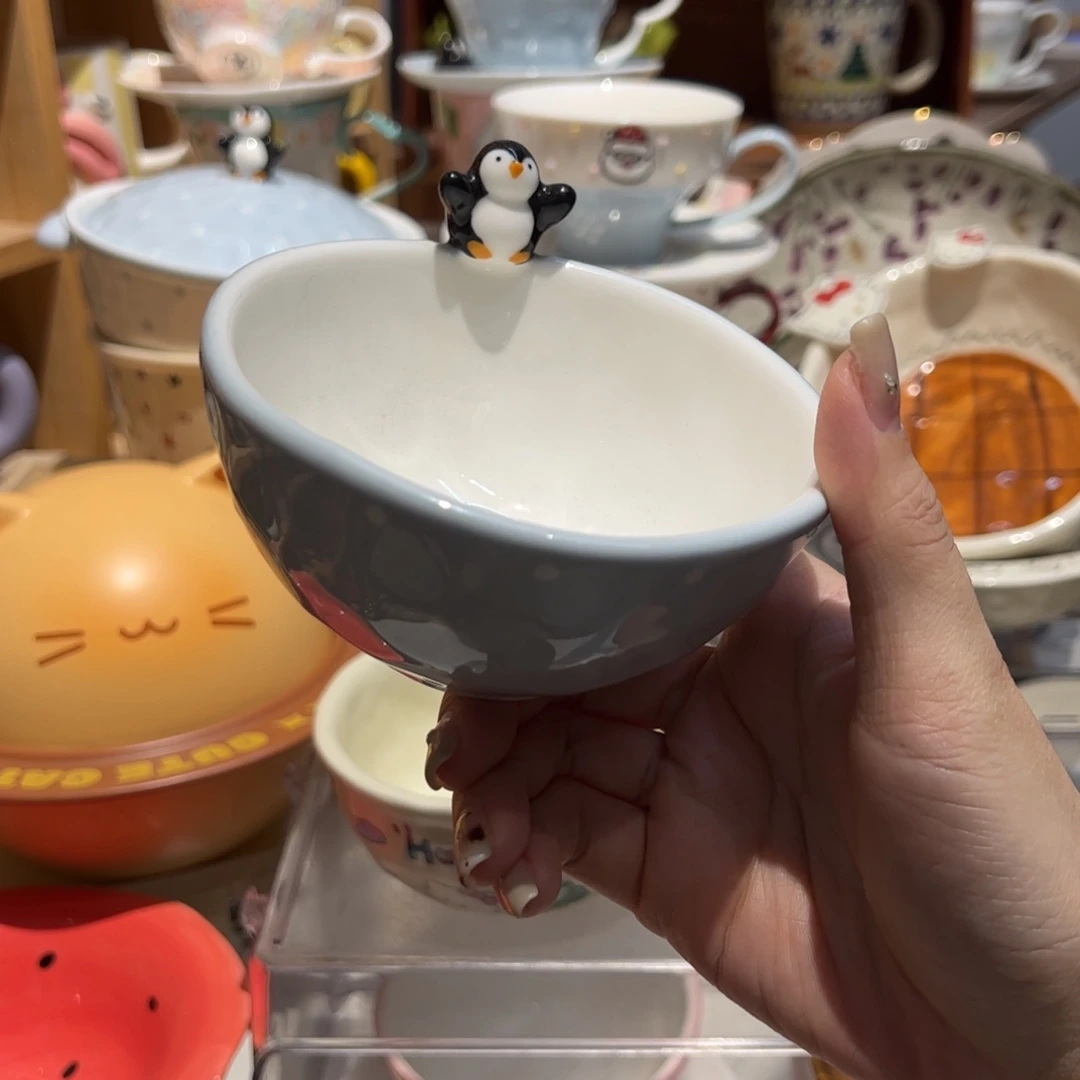 小企鹅米饭碗 1个
