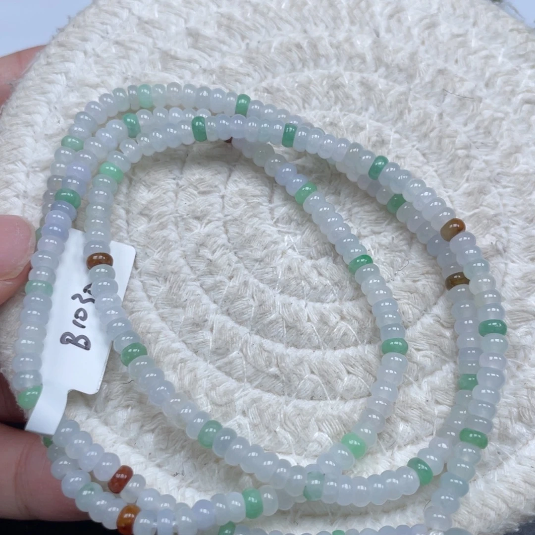 翡翠未镶嵌手链天然A货缅甸翡翠4