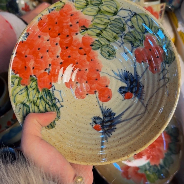 瓷片景德镇陶瓷手工手绘