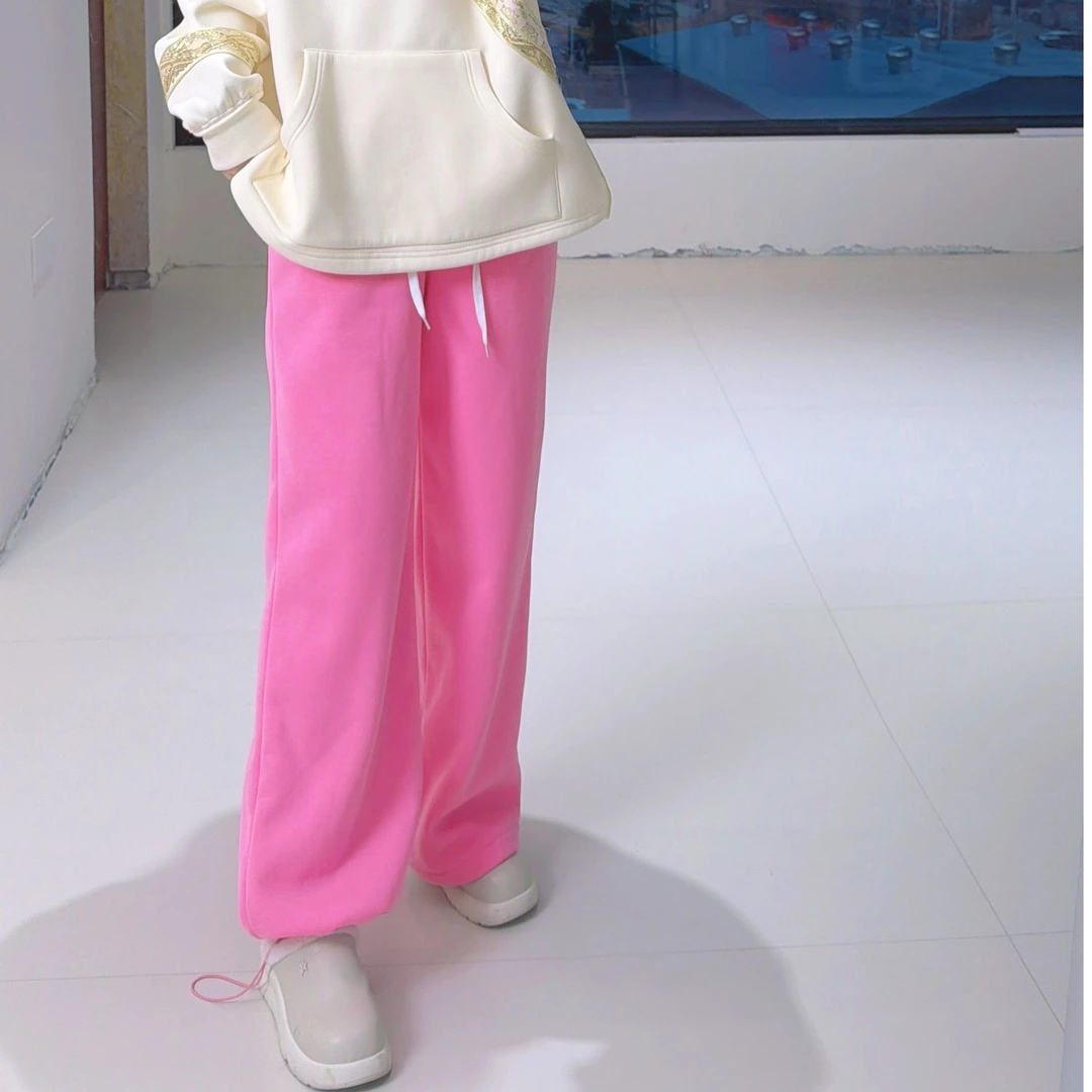4724加绒加厚裤休闲百搭秋冬