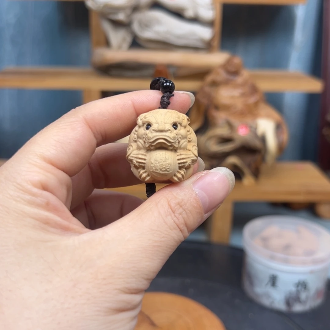 木黄杨木摆件手把件