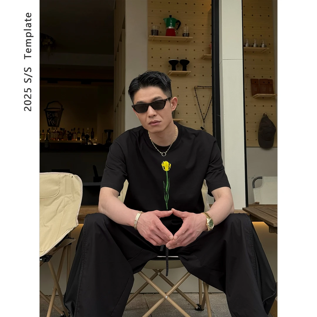 DUPU CONTRACTED“刷新视觉感官” 郁金香优雅美学主题廓形短袖TEE