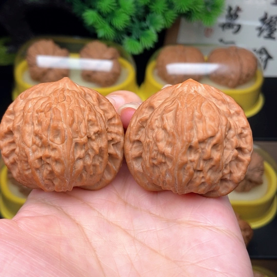 吊坠文玩核桃43日月